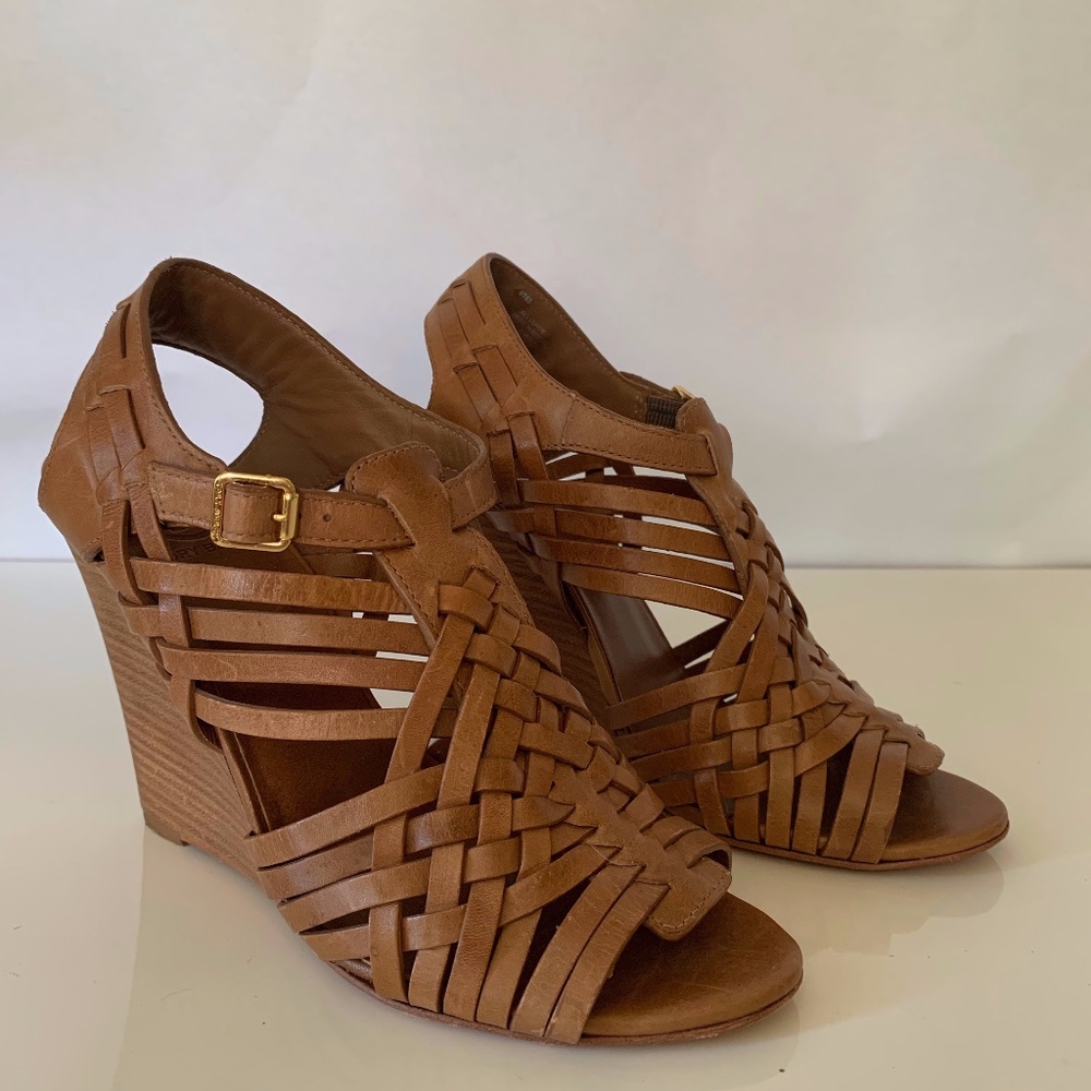 Tory Burch Gladiator Wedge Sandals